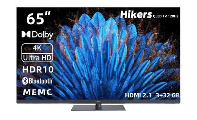Телевизор Hikers 65" 65HAQ12 - изображение 1
